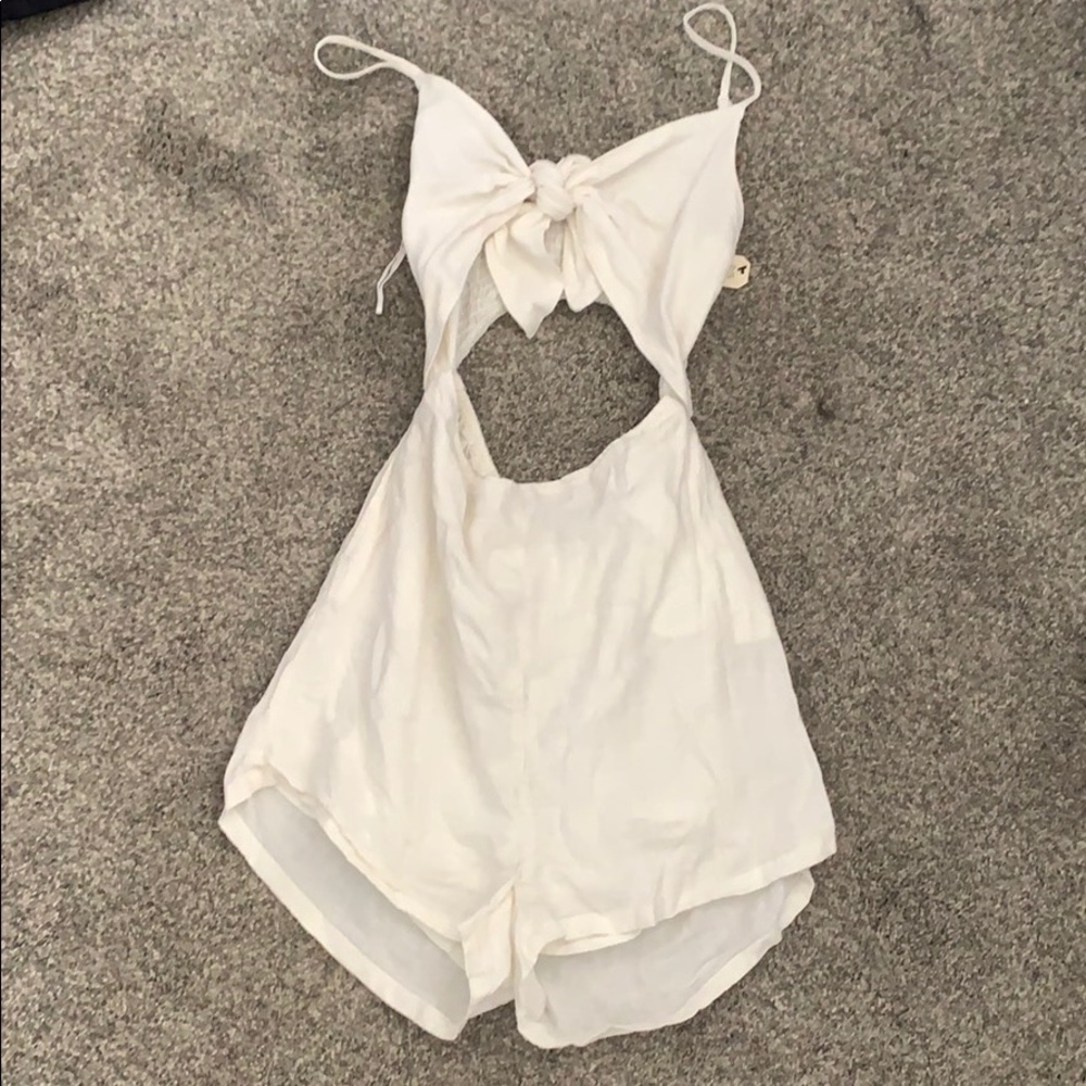 White romper